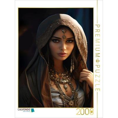 CALVENDO Puzzle Arabische Prinzessin | 2000 Teile Lege-Größe 90x67cm Foto-Puzzle für glückliche Stunden
