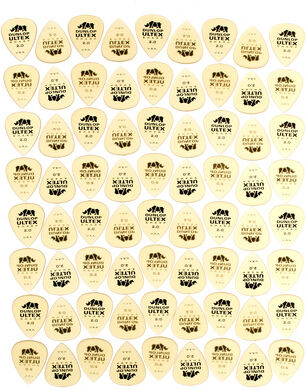 Dunlop UltexSharpPlayer's Pick2.0(72) Creme