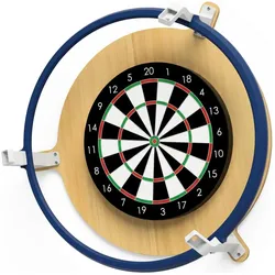 König Design Autodarts Dart Scoring System mit LED Ring 6000K & 3x OV9732 Kamera Tracking Set