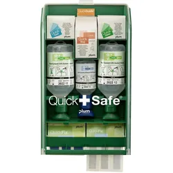 Plum, Erste Hilfe Set, Augenspülstation QuickSafe Food Industry (Erste Hilfe Set Zubehör, Verbandskasten)