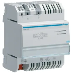 Hager, Systemstromversorgung, Spannungsversorgung 320mA TXA111 m.1Ausgang u.1Drossel KNX