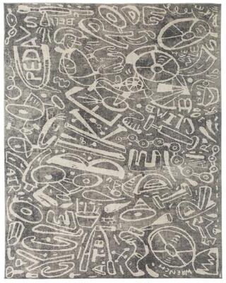 Katie Merz SPORTSGLYPHS Bicycle Area Rug