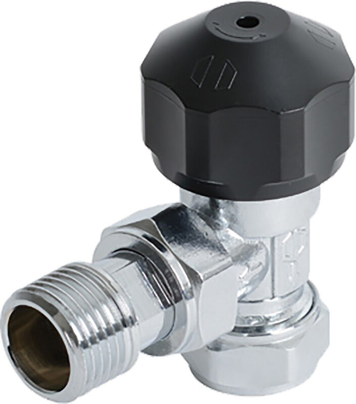 Plieger body voor thermostatische radiatorkraan haaks