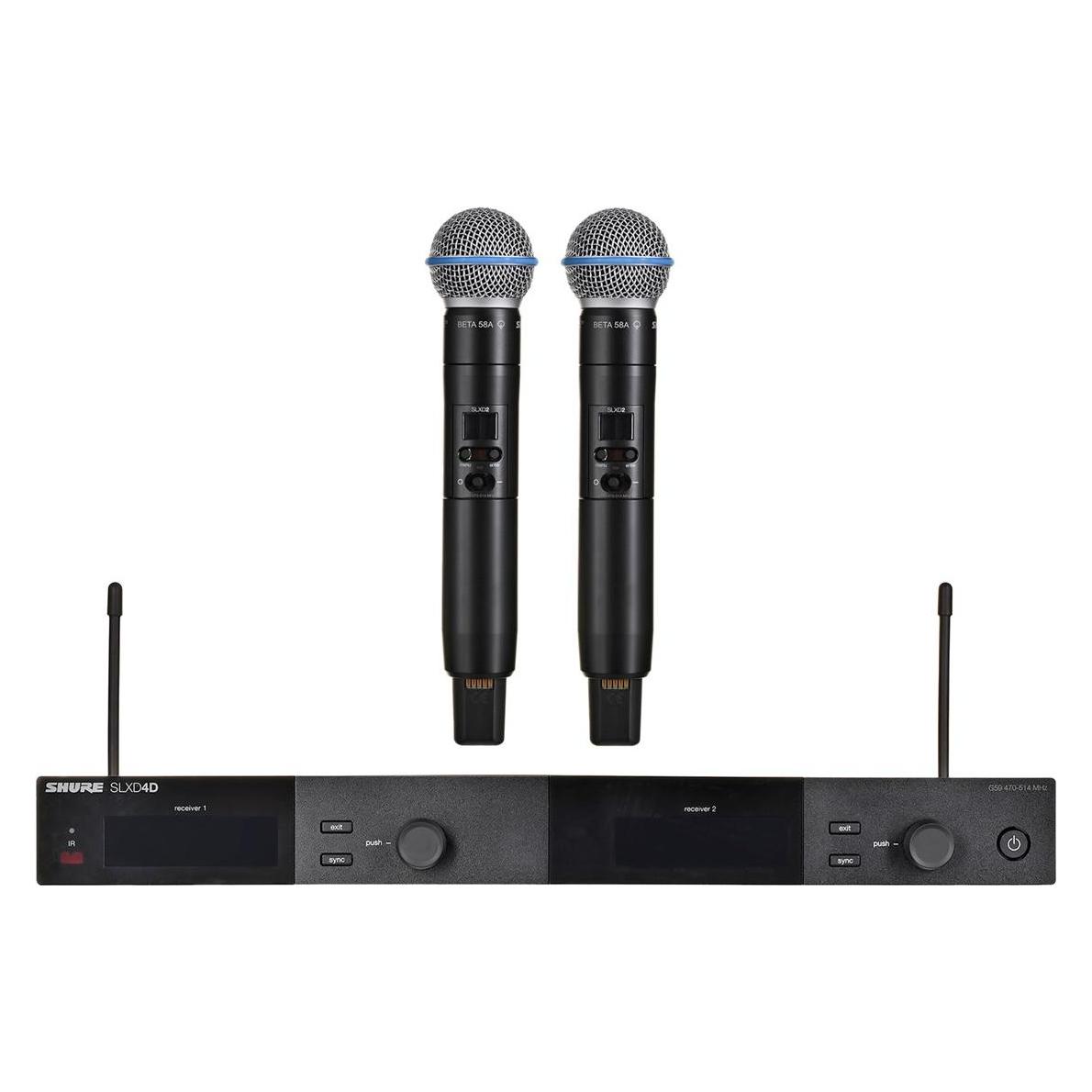 Shure SLXD24DE/B58 G59 (SLXD24DE/B58-G59)