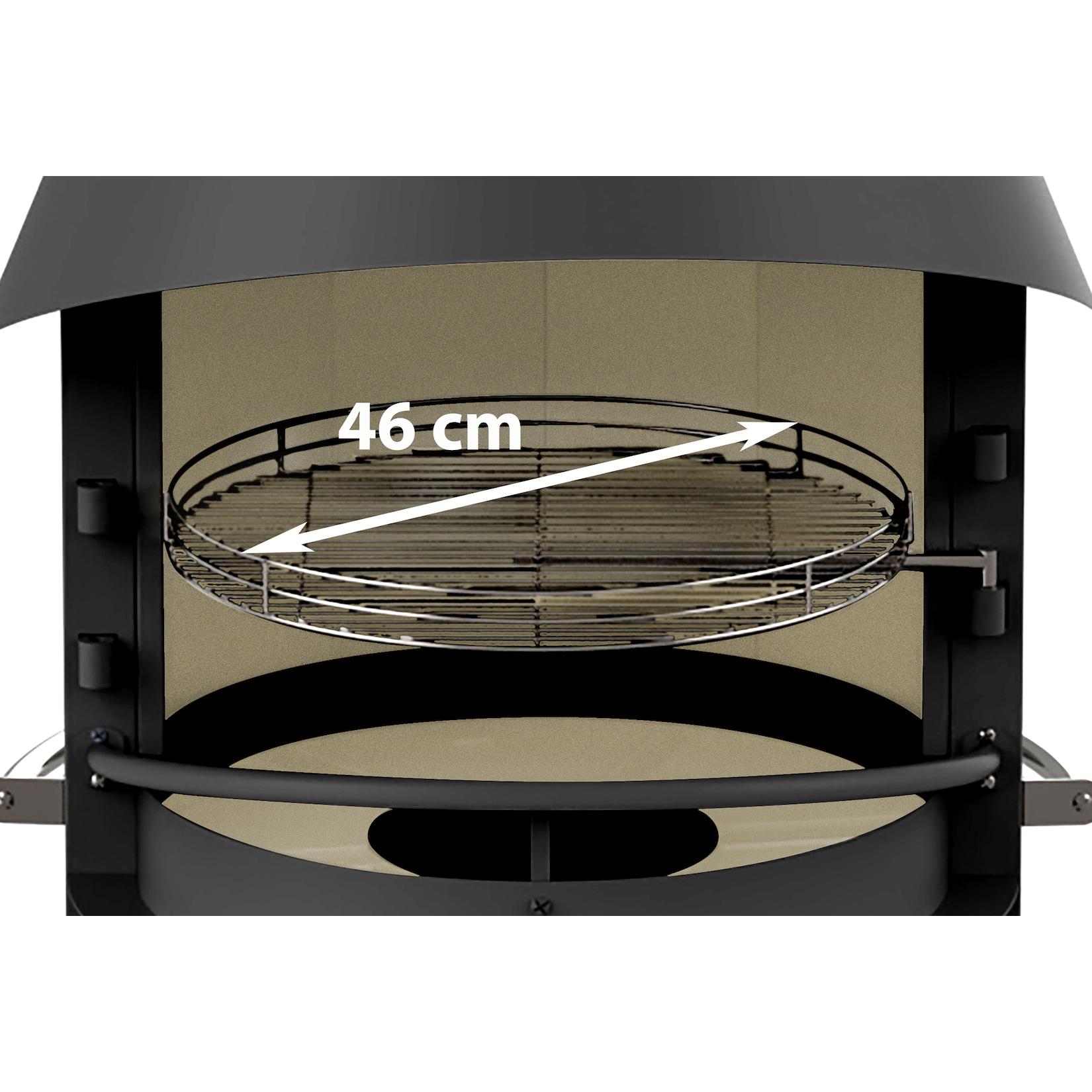 asado® Grillrost Ø46cm für Garten-Grillkamin „Fuego“ Ø 70cm