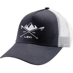 LEKI Outdoor Cap Kappe ensign blue-white-arctic ice Einheitsgröße