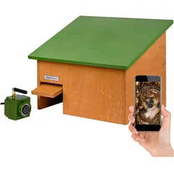 Tchibo - Igelhaus mit Kamera - braun