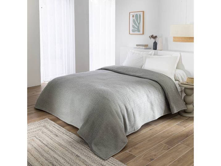 Couverture mélange laine et acrylique Courtelle® 450 g/m² - Blancheporte