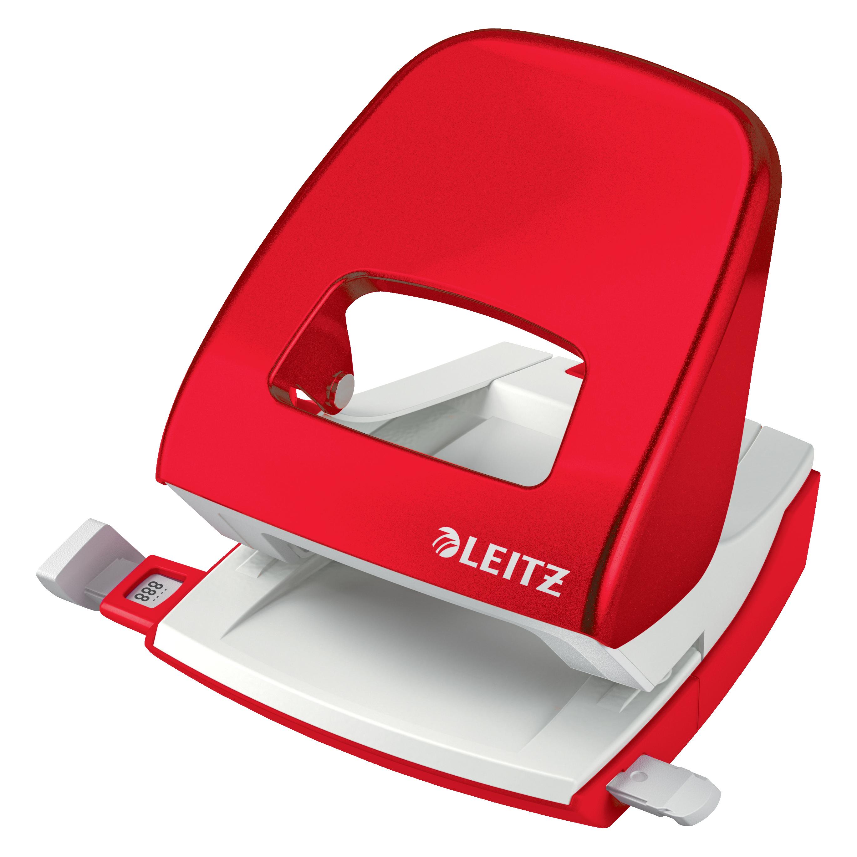 Leitz Locher 2.5mm AS metallic rot (5008-10-26)