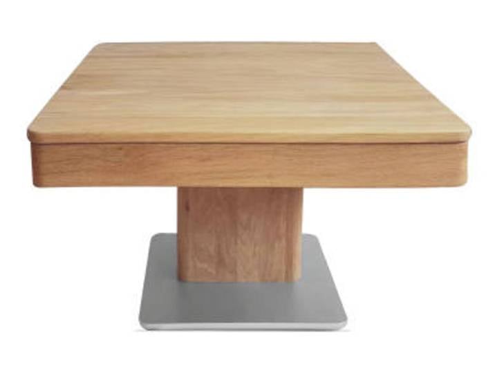 Couchtisch RONDO, wildeiche, Massivholz