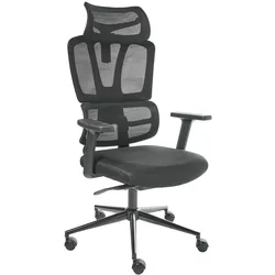 CHEFSESSEL Schwarz Omega
