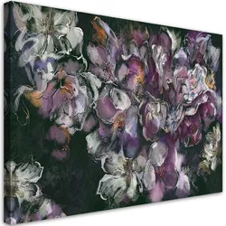 WANDBILD iris blume