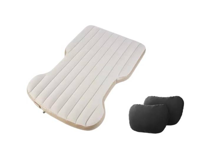 LCQSYE Für Tesla Model Y 2021–2026 Selbstaufblasende Matratze für Autos, aufblasbar, für Camping(ADD headrest Black)