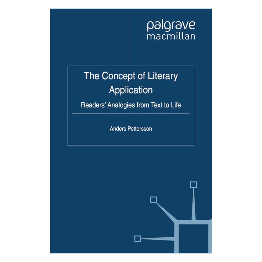 Springer The Concept of Literary Application (Englisch, Softcover, Anders Pettersson) (55819809)