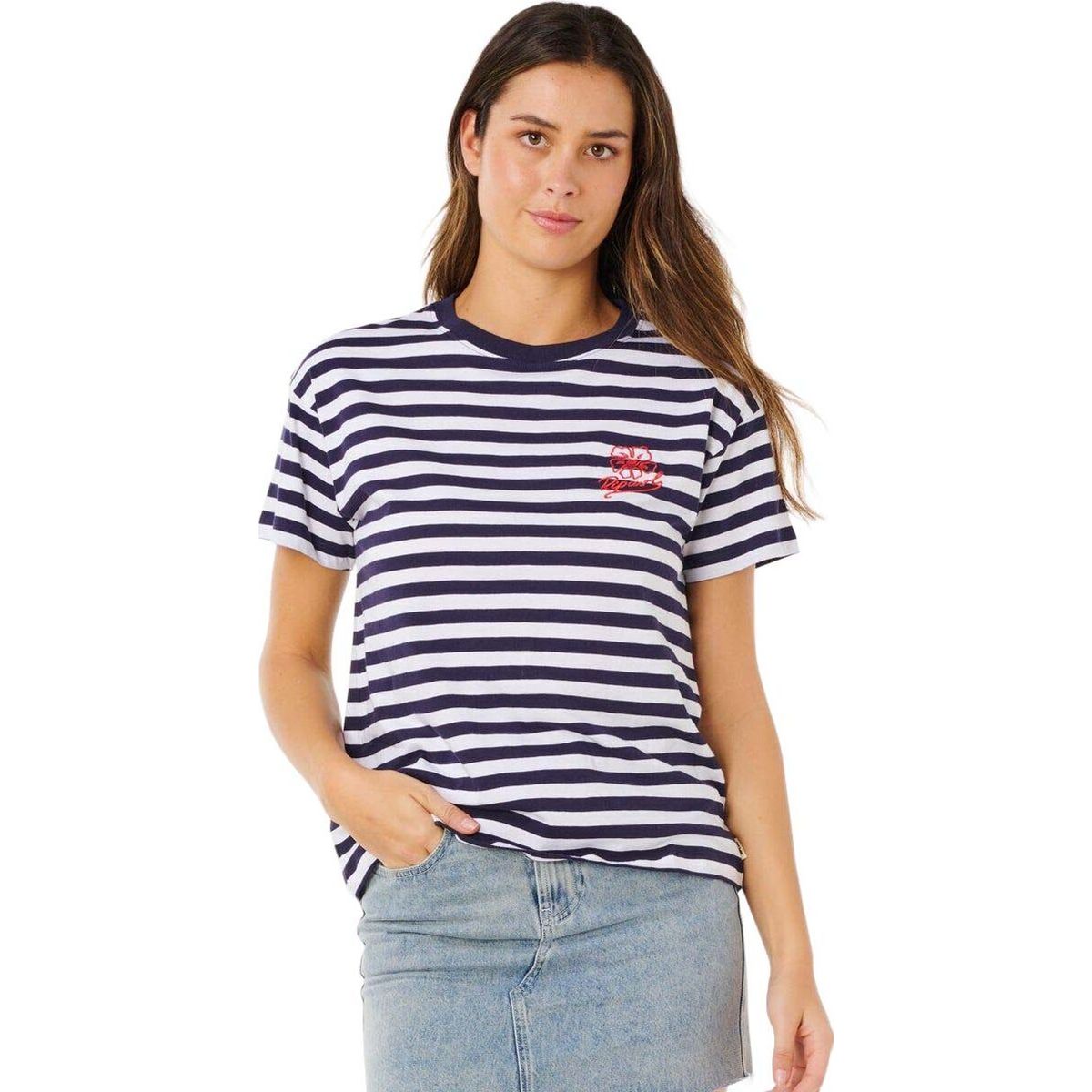 RipCurl Pacific Relaxed Tee dark navy (0291) S 0M5WTE-0291-S