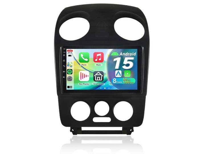 A-Sure Android 15 Apple Carplay Für VW New BEETLE 2001-2010 Autoradio (Digitalradio (DAB), FM, 8-Core, 4-Core)