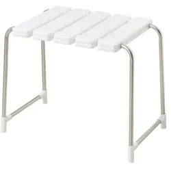 Anima Hocker freistehend 58x38x32 cm weiß STOLPLBI