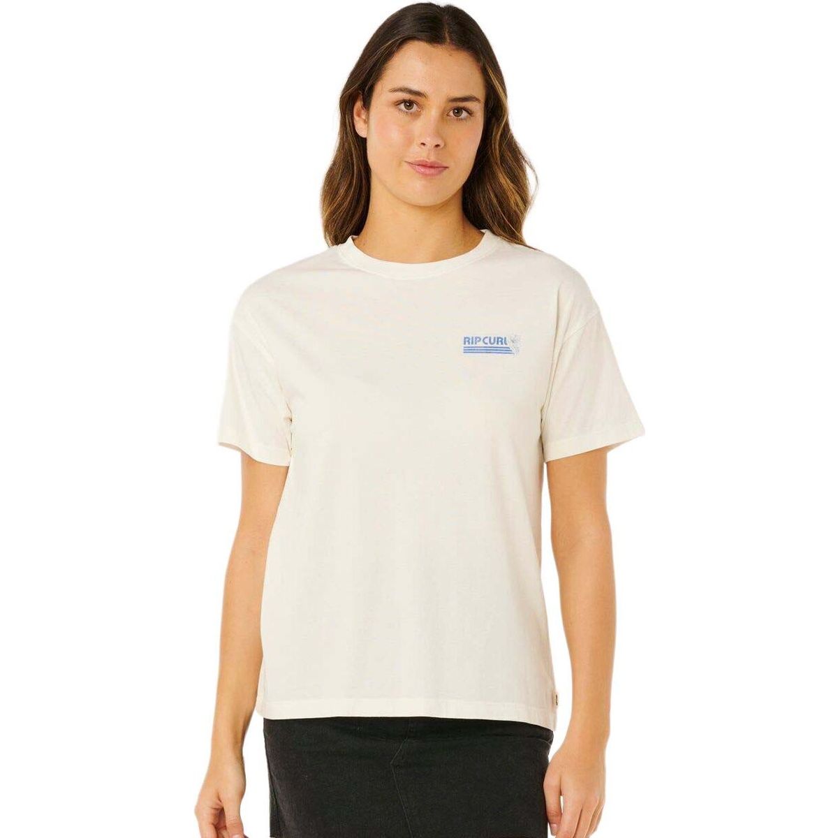 RipCurl Ocean Break Relaxed Tee bone (3021) S 0MGWTE-3021-S