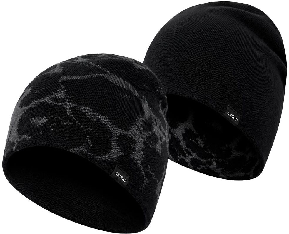 Odlo  - Essential Reversible Hat Black - Bonnet Nordique