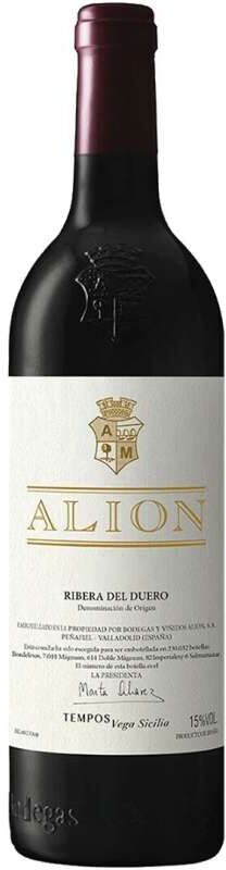 Vino tinto Alión 2022 de Bodegas y Viñedos Alión - Aromas intensos y elegantes