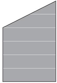 TETZNERJENT VETRO Glasscheibe ECKE links B 1200 x H 1200/1800 mm 08436976