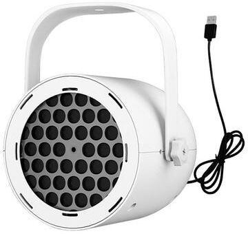 Inspired Deals Christmas Projection Lamp With Rotating Patterns Portable Holiday Projection Light white