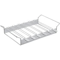 Halter mit Grill-Spießen 6-teilig, Halterung edelstahl