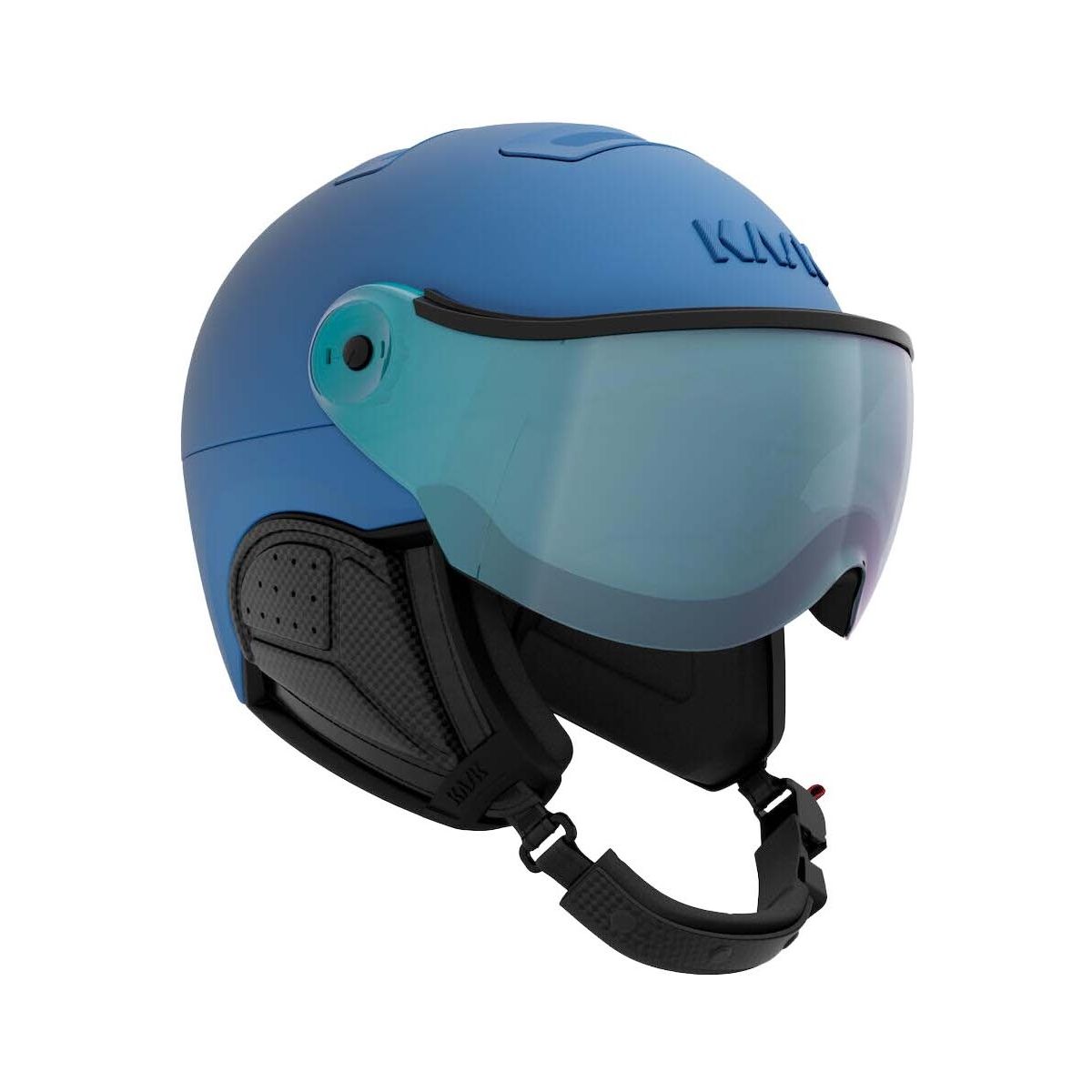 KASK Shadow Visor blue silver mirror photochromic (208) ohne Vibes XL SHE00061-PHOTOMR-208.62