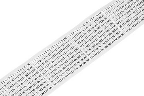 WAGO 210-831 210-831 Etiketten für Thermotransferdrucker Montage-Art: aufkleben Weiß 25m