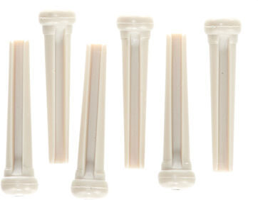 Graph Tech PP1182-00 Bridge Pin Set Wh