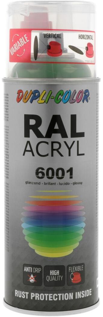 european aerosols DUPLI-COLOR RAL 6001 smaragdgrün glanz, 400 ml