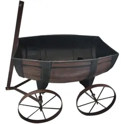 HTI-Living, Blumentopf Zubehör, Pflanzwagen Nessa