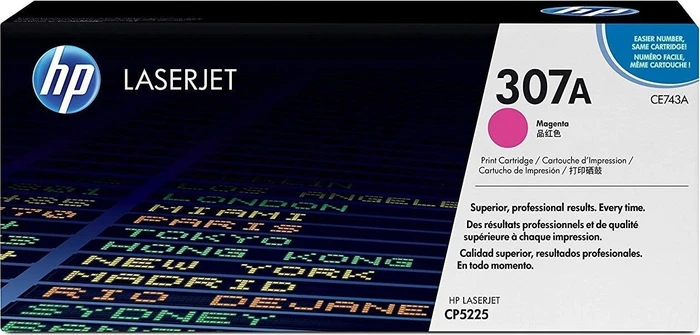 HP CE743A Magenta Original, 7.300 Seiten