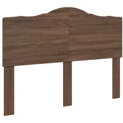 vidaXL Kopfteil Braun Eichen-Optik 160 cm Holzwerkstoff