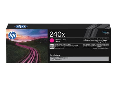 HP 240X - Hohe Ergiebigkeit - Magenta - original - LaserJet - Box - Tonerpatrone (W2403X) (W2403X)