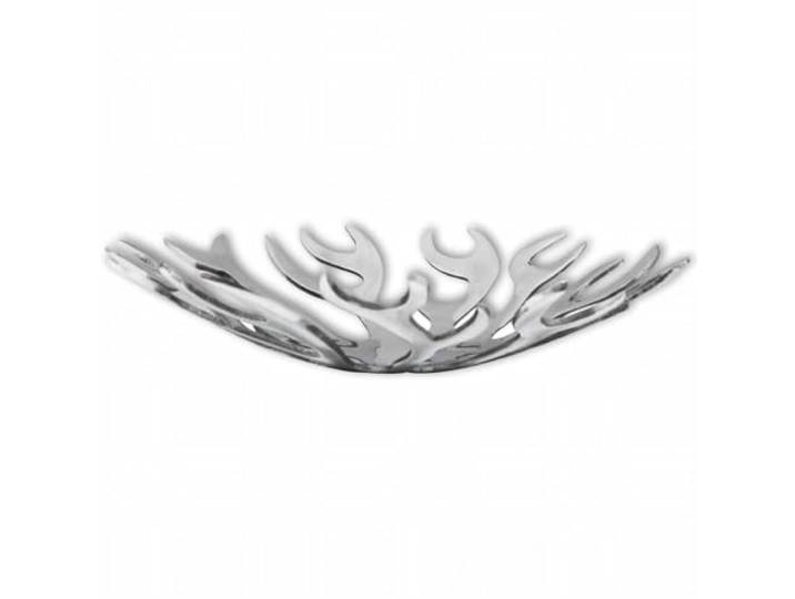 LLEZKBR Home Tools-Fruchtkorb Flammenform Aluminium Silber