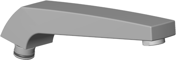 Dornbracht Auslauf, WFB Square Vogue 90119104101-00 chrom