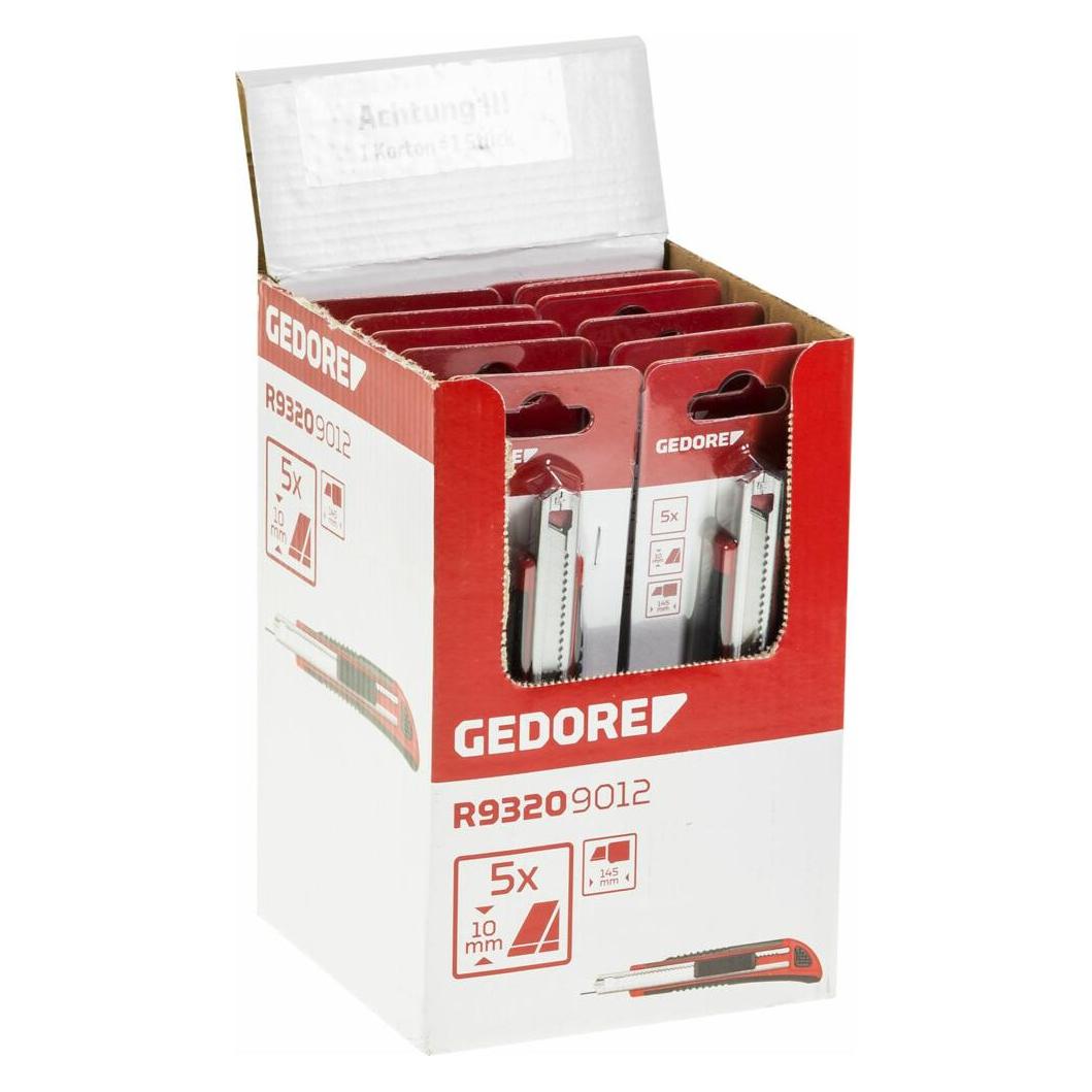Gedore Red Display Profi-Cuttermesser 8tlg (Cutter) (R93219012)