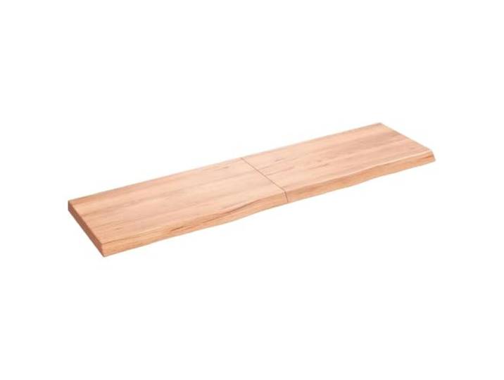 HKTMGDNG Wandboard Eiche Massiv Schweberegal Klappbar 120x30 cm Handgefertigtes Eichenholz Wandboard mit Naturkante fuer Schlafzimmer und Flur, klappbar und lackiert.