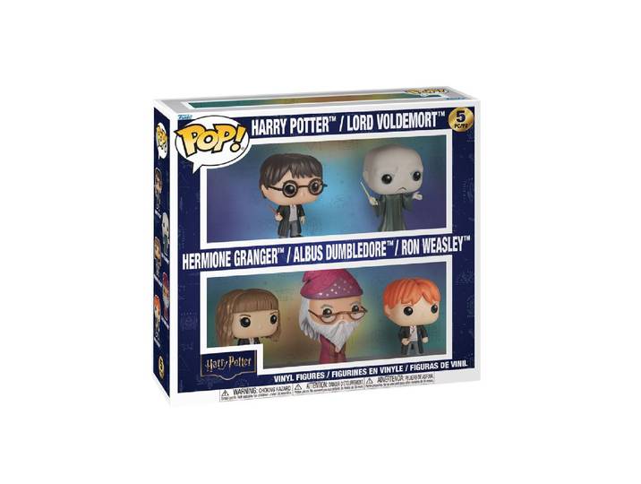Pack POP! Harry - Voldemort - Hermione - Dumbledore - Ron FUNKO