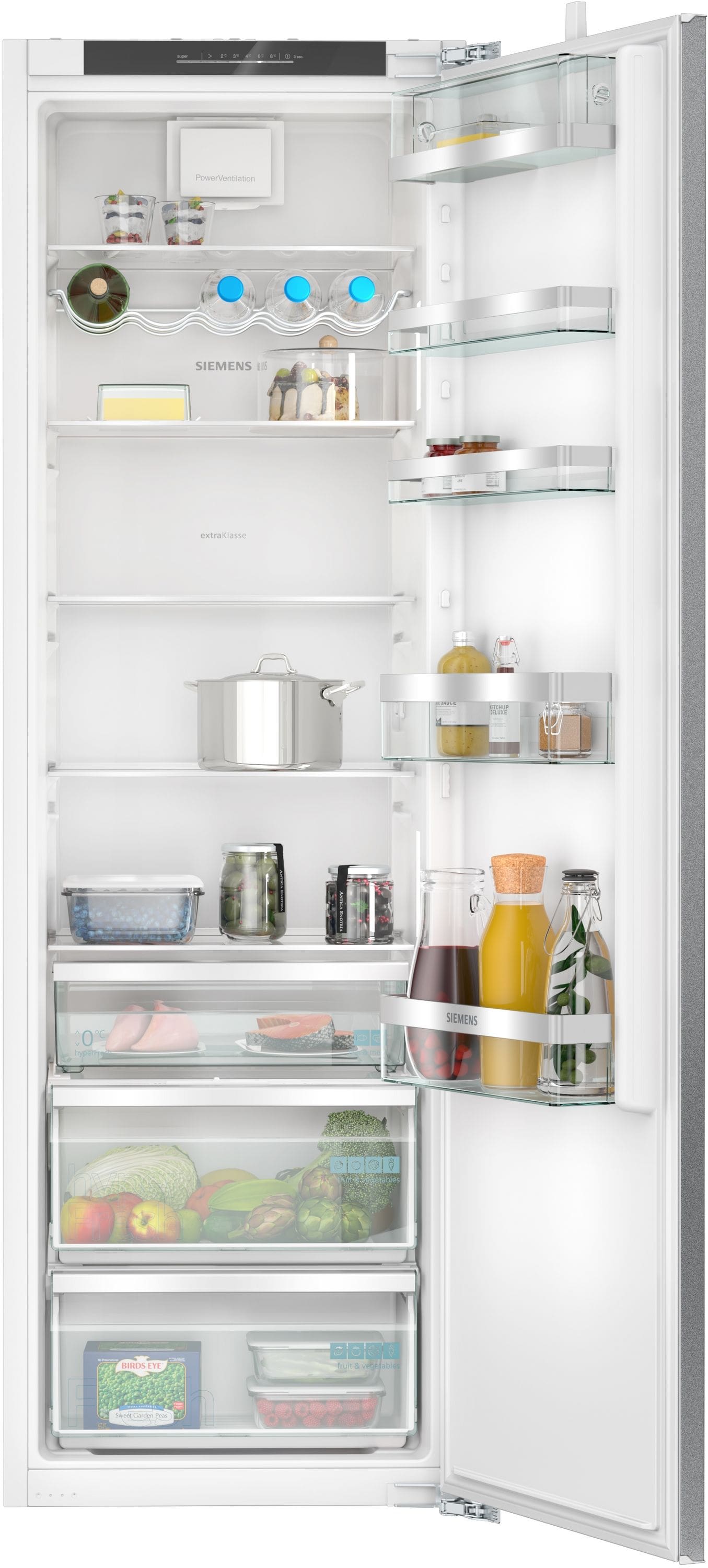 Siemens iQ500 KI81REDE0 310 l 177,5 cm Einbaukühlschrank EEK: D 91 kWh Jahr KI81REDD0