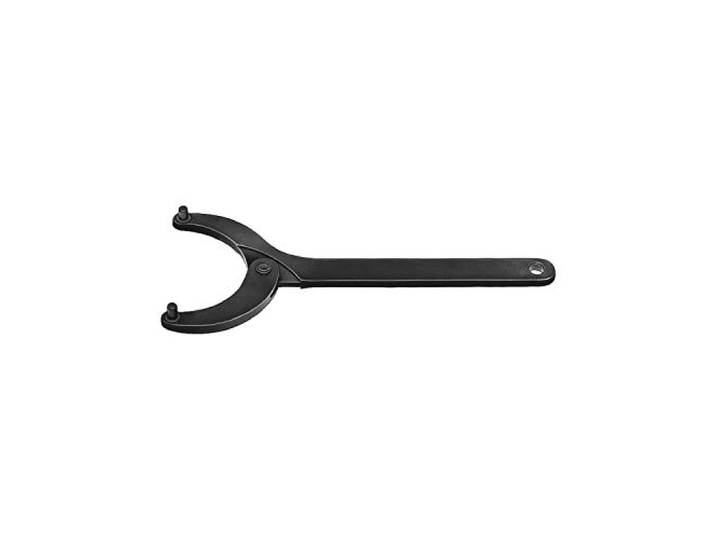 AMF 41038 Clé à ergots articulée\, 18-40 mm/3 mm\, Noir