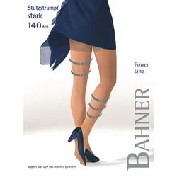 Bahner Power Line 140 Stark Stützstrumpf 1 Paar | 39-40 (L) | Make-Up (BA-0009)