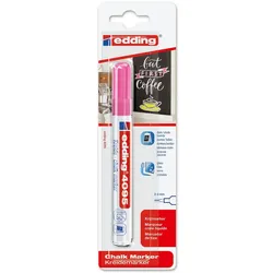 Edding Kreidemarker 4095 2-3 mm neonrosa 1er-Blister