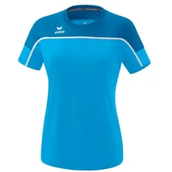 Erima Change by erima T-Shirt Damen - curacao/mykonos/weiß - 38
