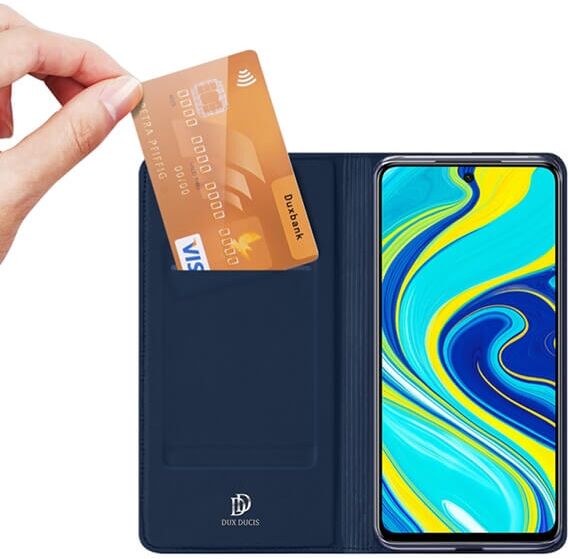 Xiaomi Redmi Note 9 Dux Suojakotelo, Sininen
