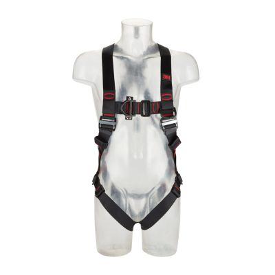 3M Absturzsicherungsset für Dachdecker Protecta®, 5-teilig, bestehend aus Anschlageinrichtung/Auffanggurt/Seilklemme/Sicherungsseil mit L 10 m/Rucksack