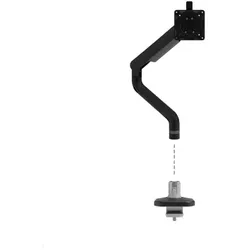 Dataflex Viewprime plus Monitor Tischhalterung mit Tischklemme, schwarz