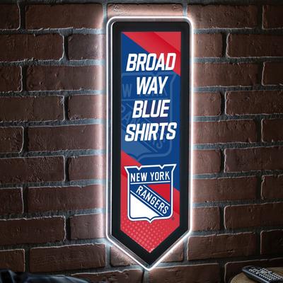 Evergreen New York Rangers LED Lighted Sign