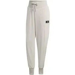 ADIDAS Damen Hose Holidayz Cozy Velour, Größe M in Grau Grau